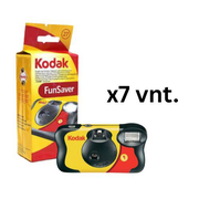Vienkartinis fotoaparatas KODAK FUN SAVER 27 su blykste x7 vnt.